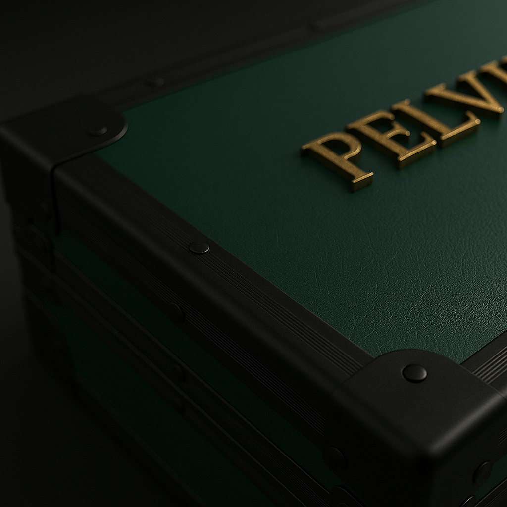 Luxury Pelandro® Briefcase - Emerald