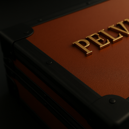 Luxury Pelandro® Briefcase - Cognac