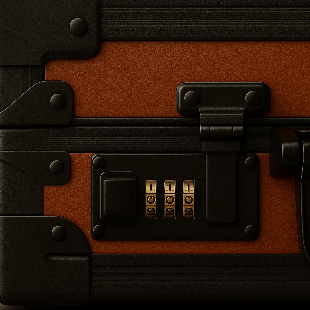 Luxury Pelandro® Briefcase - Cognac