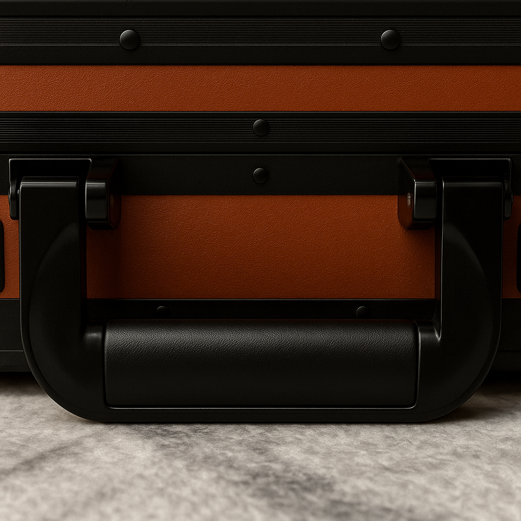 Luxury Pelandro® Briefcase - Cognac