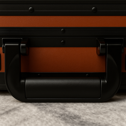 Luxury Pelandro® Briefcase - Cognac
