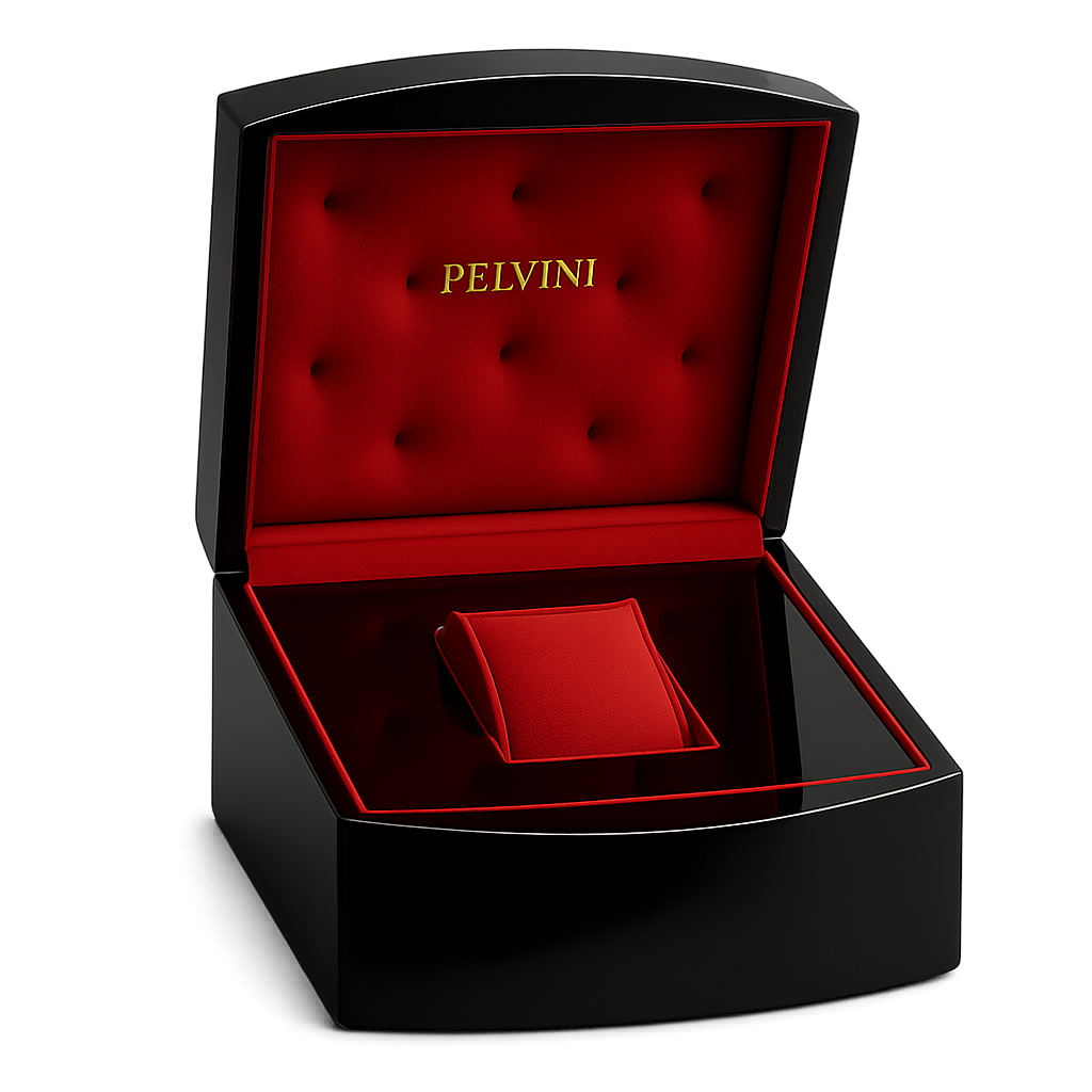 Luxury Pelandro® Box - Crimson Obsidian