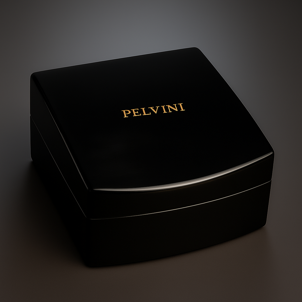 Luxury Pelandro® Box - Crimson Obsidian
