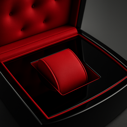 Luxury Pelandro® Box - Crimson Obsidian